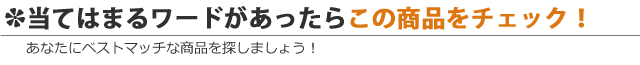 ◆当てはまるワードがあったらこの商品をチェック!